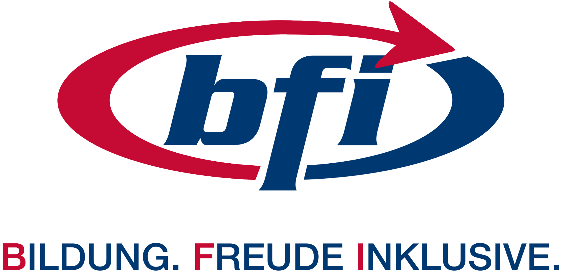 BFI Wien Logo - Bildung. Freude. Inklusive.